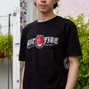 Playera Spitfire Old E Drop E Bighead Black Red White