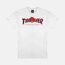 Playera Thrasher x Spitfire Big Head Outline White