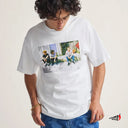 Playera Vans Skate Atiba Haze Curb C White