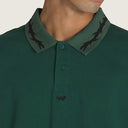 Playera Vans Skate Polo Rain Forest