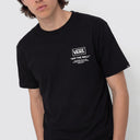 Playera Vans Stacked Hi Black White