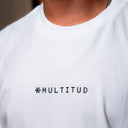 Playera Chilango Skate x Flat Boy Blanca *Multitud