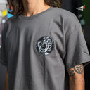 Playera Santa Cruz Hand Dot Gris