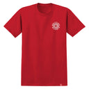 Playera Spitfire Classic 87 Swirl Fill Red