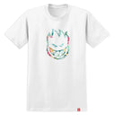 Playera Spitfire Floral Bighead White