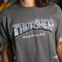 Playera Thrasher Disco by Spanky Charcoal