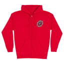 Sudadera Santa Cruz x Pokémon TCG Hand Zip Red