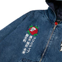 Chamarra Primitive Outsider Demin Zip