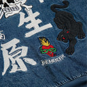 Chamarra Primitive Outsider Demin Zip
