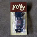 Fingerboard Monty Rosa Fondo Negro Completa