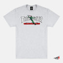 Playera Thrasher Red Curb by LSD Worldpeace