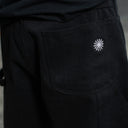 Pantalon Crimes Carpintero Telaraña Negro