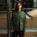 Chamarra Vans Skate Atiba Haze Milita Pine Forest