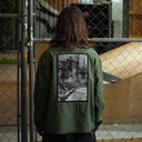 Chamarra Vans Skate Atiba Haze Milita Pine Forest
