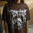 Playera Primitive Universal Boxy Brown