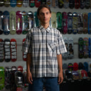 Camisa Benzaa Acero