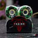 Ruedas Toxina Calavera Skate Green