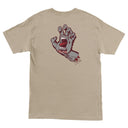 Playera Santa Cruz Screaming Hand Khaki