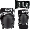 Kit de Protecciones Scabs Checkers - Codera, Rodillera y Muñequera