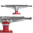 Trucks Independent Stage 4 Hollow Bar Logo Silver Ano Red Standard 215