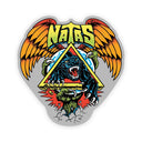 Sticker Santa Cruz Natas SC Panther Clear Mylar 11x11cm
