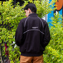Sudadera Benzaa Quarter Zip Black