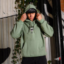 Sudadera Benzaa Raterillo Printed Verde
