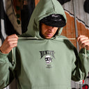 Sudadera Benzaa Raterillo Printed Verde