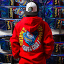 Sudadera Santa Cruz x Pokémon TCG Hand Zip Red