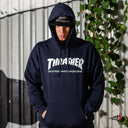 Sudadera Thrasher Skate Mag Navy