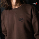 Sudadera Crewneck Spitfire Lil Eternal Brown Black