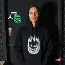 Sudadera Spitfire Bighead Smoke Black White