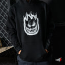 Sudadera Spitfire Bighead Smoke Black White