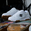 Tenis DC Coiler White Black Gum Leather