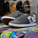 Tenis DC Court Graffik Grey White