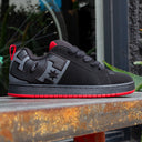 Tenis DC Court Graffik SQ Black Grey Red