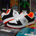 Tenis DC Manteca 4 Black White Orange Con Detalle