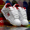 Tenis DC Stag White Red Gum