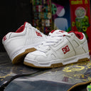 Tenis DC Stag White Red Gum