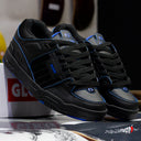 Tenis Globe Fusion Black Blue Mosaic