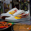 Tenis Vans Knu Skool Flame White