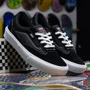 Tenis Vans Skate Curren Caples Pro Black White