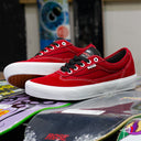 Tenis Vans Skate Curren Caples Pro Red White