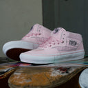 Tenis Vans Skate Half Cab Pink White