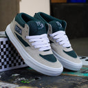 Tenis Vans Skate Half Cab Pro Wafflecup Oatmeal Deep Teal