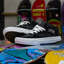 Tenis Vans Skate Half Cab Pro Wafflecup Black White