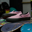Tenis Vans Skate Slip On Pro Pink Black