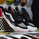 Tenis Vans Wayvee Black White Red