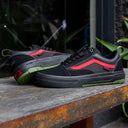 Tenis Vans x Atiba Skate Old Skool Wafflecup Black Green