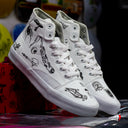 Tenis Casta Propaganda Soho Hi x Chilango Skate Blanco